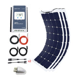 330 Watt Solar Flexible Kit w/ 40A MPPT Charge Controller (3x110W)