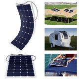 330W 3PCS 110 Watt 12 Volt Flexible Monocrystalline Solar Panel (3 Pack)