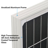 100 Watt 12 Volt Monocrystalline Solar Panel