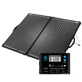 120 Watt 12 Volt Monocrystalline Foldable Solar Suitcase