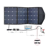 105 Watt 12 Volt Monocrystalline Foldable Solar Suitcase