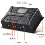 20A PWM Solar Charge Controller for 12V/24V Batteries