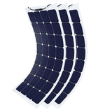 330W 3PCS 110 Watt 12 Volt Flexible Monocrystalline Solar Panel (3 Pack)