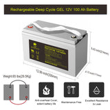 POWERECO 200Ah Battery 200W Solar Power System