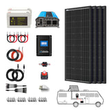 PowerECO 400W Mono RV Solar System