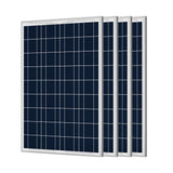 4PCS 100 Watt 12 Volt Polycrystalline Solar Panel (4 Pack)