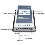 40A MPPT Solar Charge Controller with Remote Meter MT-50