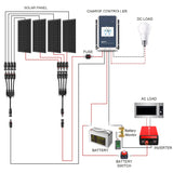 POWERECO 200Ah Battery 200W Solar Power System