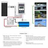 2x100 Watt 12 Volt Monocrystalline Solar Panel (2x100W, 200W)